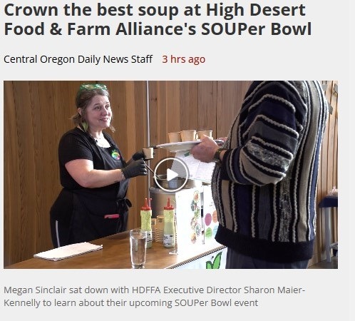 Megan Sinclair sat down with HDFFA Executive Director Sharon Maier-Kennelly to learn about their upcoming SOUPer Bowl event.